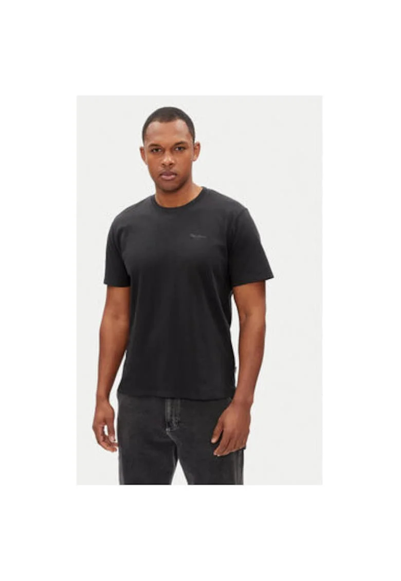 Tricou barbati  PM508664, Bumbac, Negru, Negru
