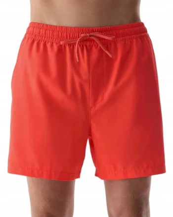 Pantaloni de baie cu snur in talie