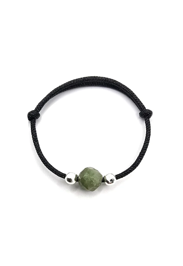 Inel handmade, ajustabil, din argint 925,  pietre sempretioase turmalina, multicolor