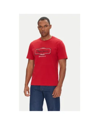 Tricou barbati  PM509786, Bumbac, Rosu, Rosu