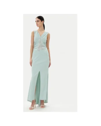 Rochie dama  CFC0123081003, Poliester, Verde, Verde