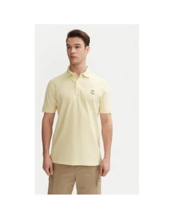 Tricou polo barbati  INWadim 40-913, Bumbac, Bej, Bej