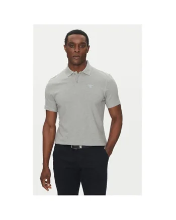 Tricou polo barbati  MML0358GY52, Bumbac, Gri, Gri