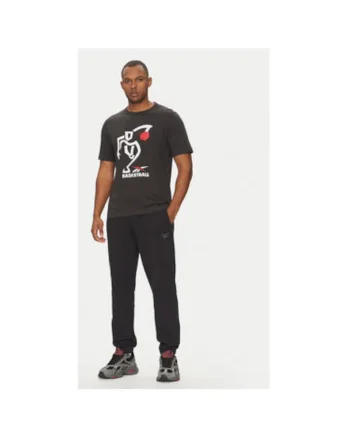 Tricou barbati  100218839, Bumbac, Negru, Negru