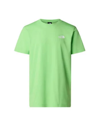 Tricou barbati  NF0A87NG6II1, Bumbac/Poliester, Verde, Verde