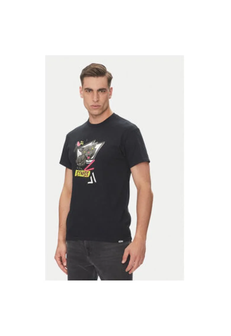 Tricou barbati  4130004126, Bumbac, Negru, Negru