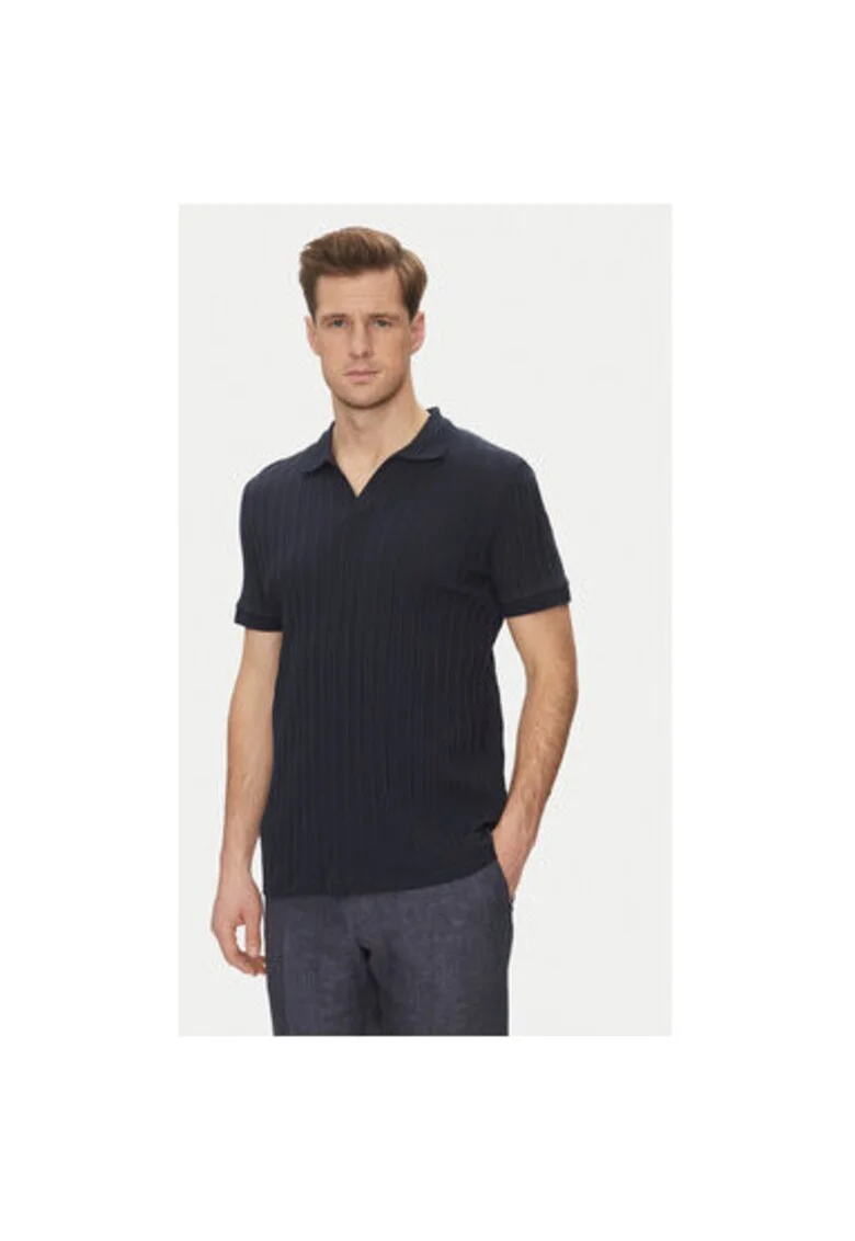 Tricou polo barbati  10019269 30045547, Bumbac, Bleumarin, Bleumarin