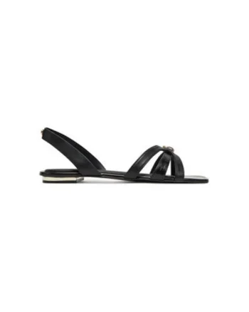 Sandale dama  13917623, Piele ecologica, Negru, Negru