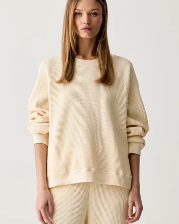 American Vintage hanorac oversized pentru femei din bumbac