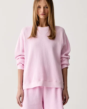 American Vintage hanorac oversized pentru femei din bumbac