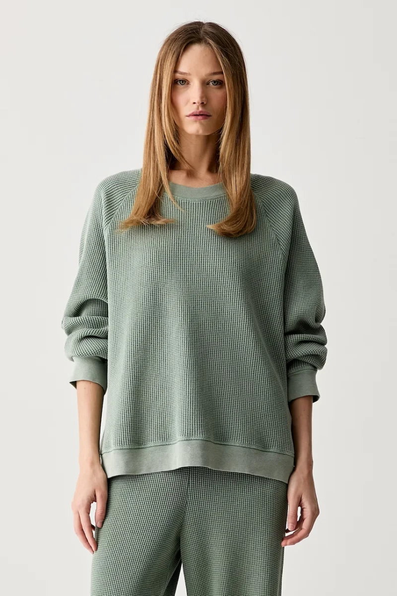 American Vintage hanorac oversized pentru femei din bumbac
