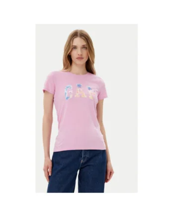 Tricou dama  776775-06, Bumbac, Roz, Roz