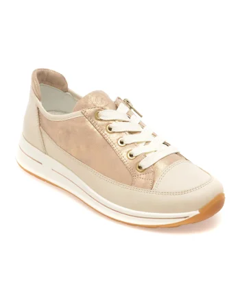 Pantofi sport ARA aurii, 24842, din piele naturala