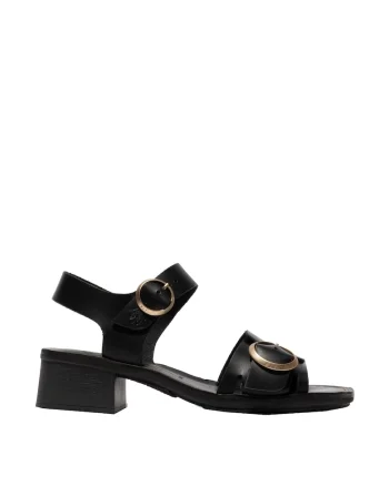Sandale dama,  piele naturala negru
