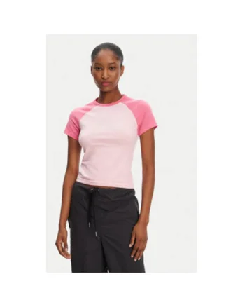 Tricou dama  JCWCT125307, Bumbac, Roz, Roz
