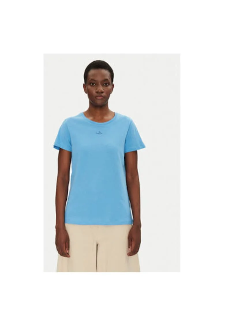 Tricou dama  20615288, Bumbac, Albastru, Albastru