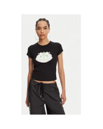 Tricou dama  JCGCT125041, Bumbac, Negru, Negru