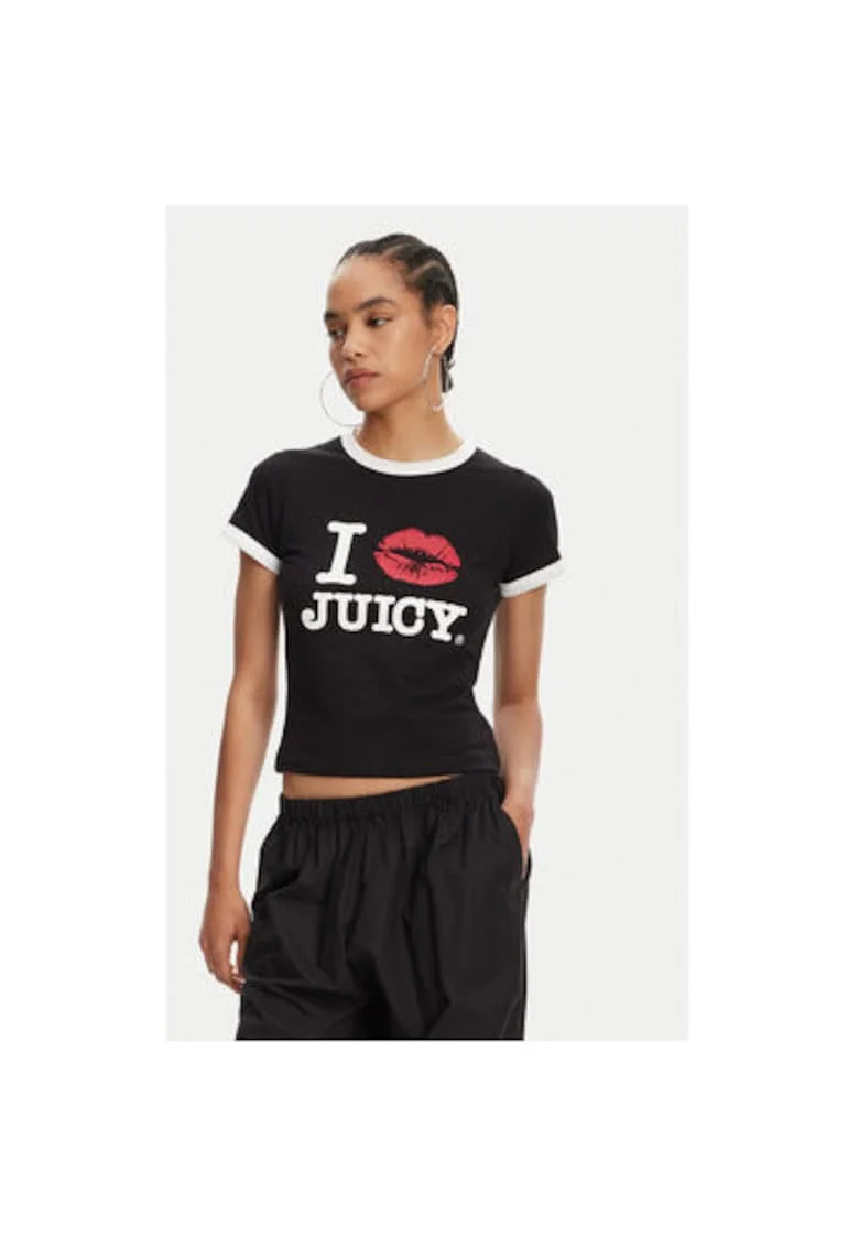 Tricou dama  JCWCT125318, Bumbac, Negru, Negru