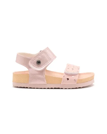 Sandale cu inchidere velcro Jamaica, Roz