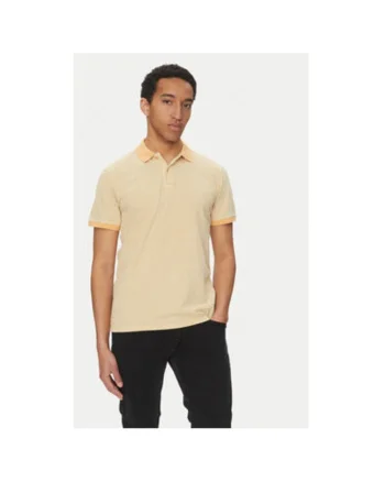 Tricou polo barbati  20718252, Bumbac, Portocaliu, Portocaliu