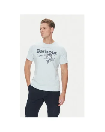 Tricou barbati  MTS1396BU61, Bumbac, Albastru deschis, Albastru deschis