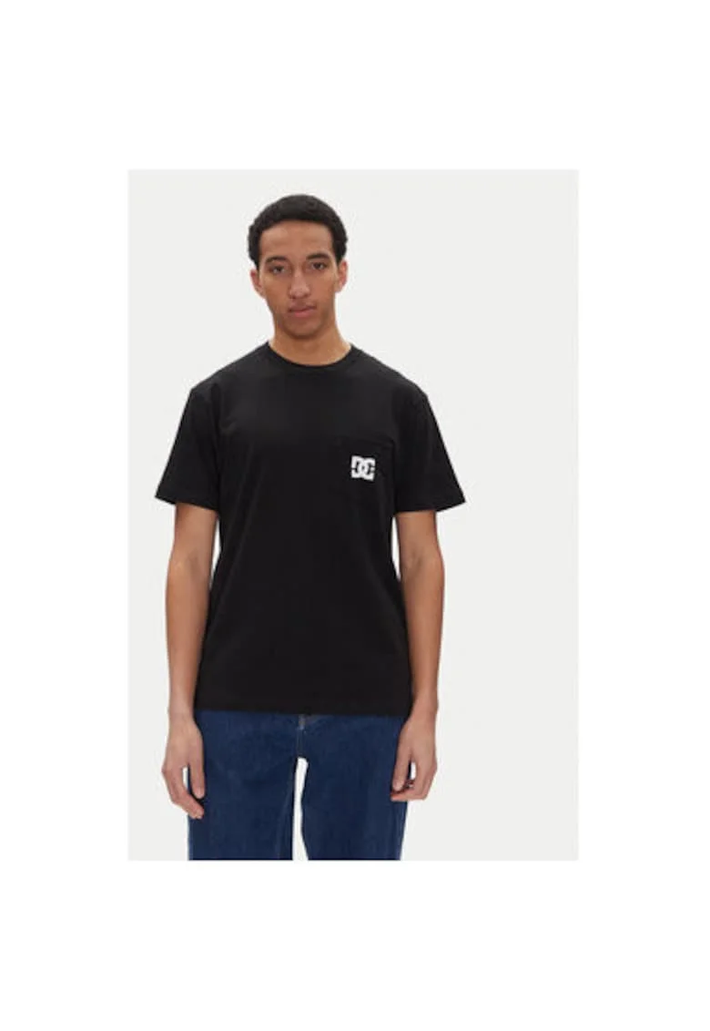 Tricou barbati  ADYZT05377, Bumbac/Bumac reciclat, 2XL INTL, Negru