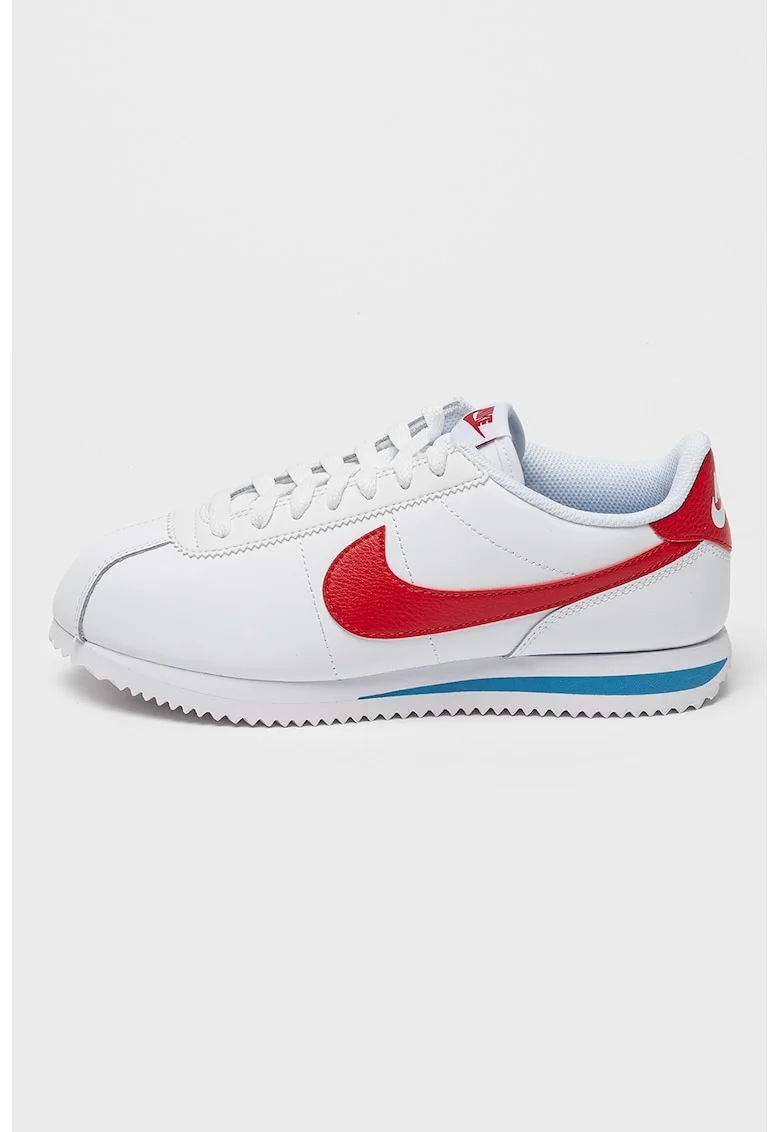 Pantofi sport de piele cu logo contrastant Cortez