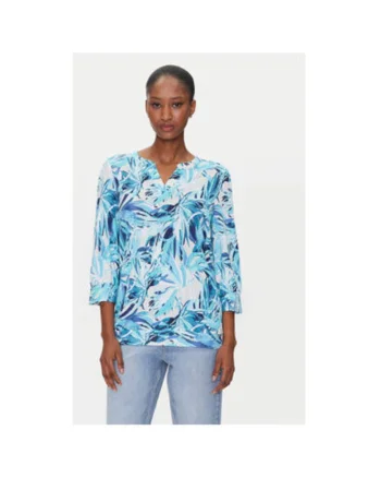 Bluza dama  11105044, Bumbac/Modal, Albastru, Albastru