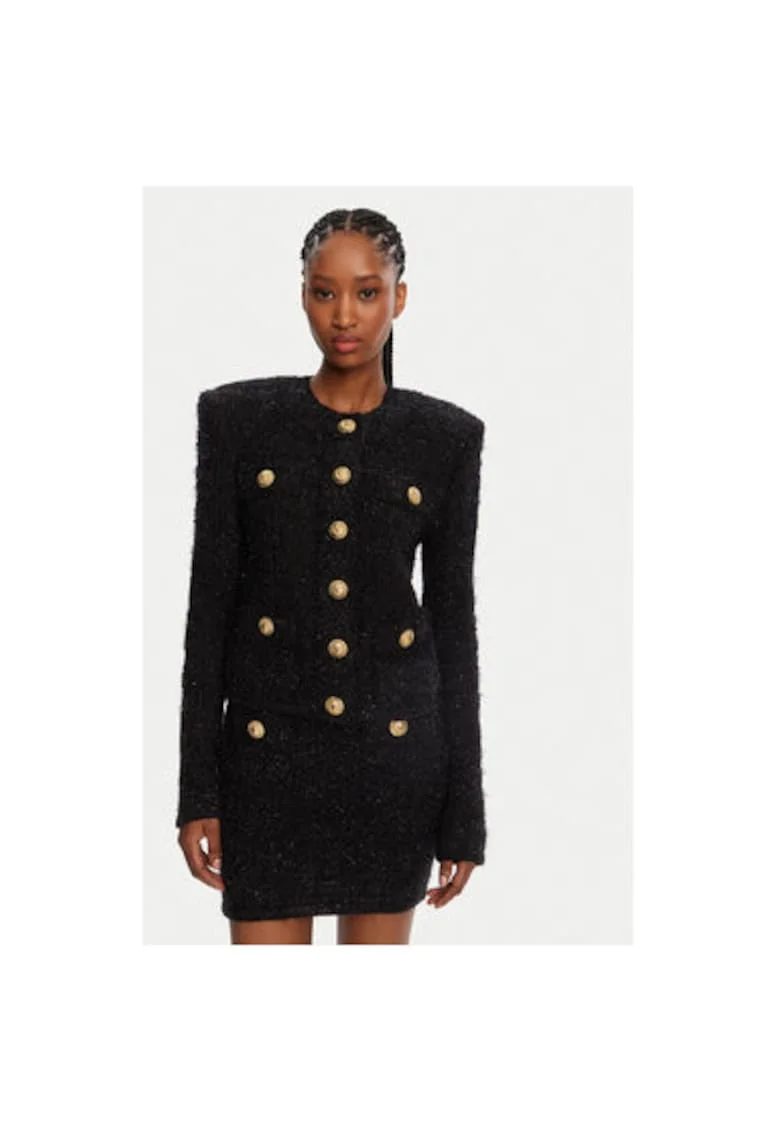 Bluza dama  DF1SK249KG43, Poliamida/Viscoza, Negru, Negru