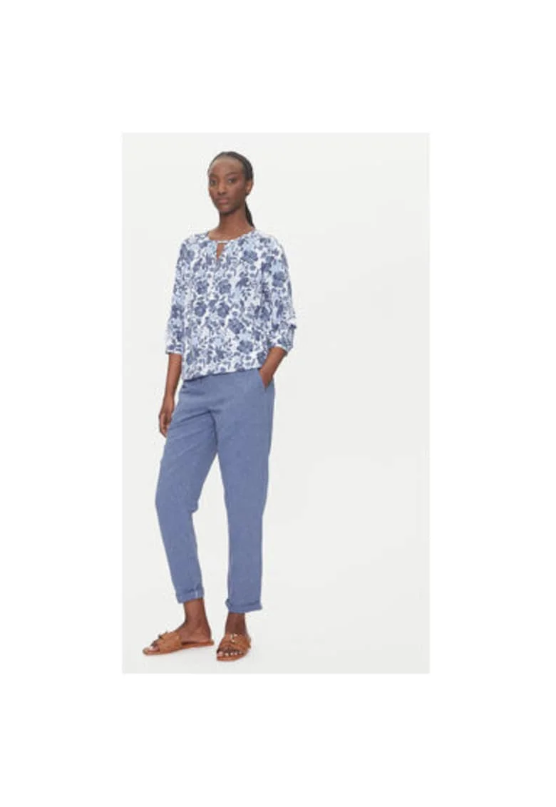 Bluza dama  11105112, Bumbac/Modal, Albastru/Roz, Roz/Albastru