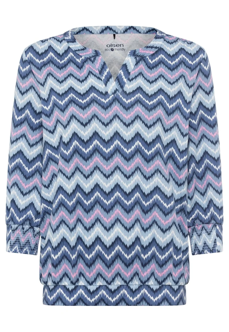Bluza dama  11105043, Bumbac/Modal, Albastru, Albastru