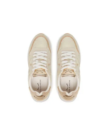 Pantofi sport dama, 2019273,  Piele naturala, Bej