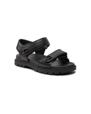 Sandale dama, CS094,  Piele naturala, Negru