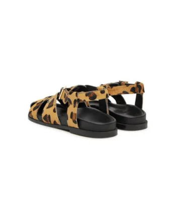 Sandale dama, 85083-P,  Piele naturala, Maro