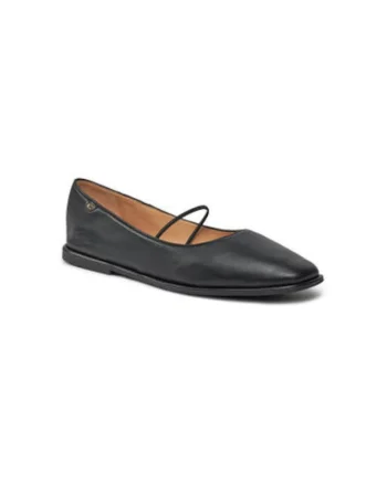 Balerini  CN116, Piele naturala, Negru, Negru