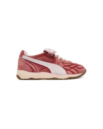 Pantofi sport unisex  402250, Piele naturala, Visiniu