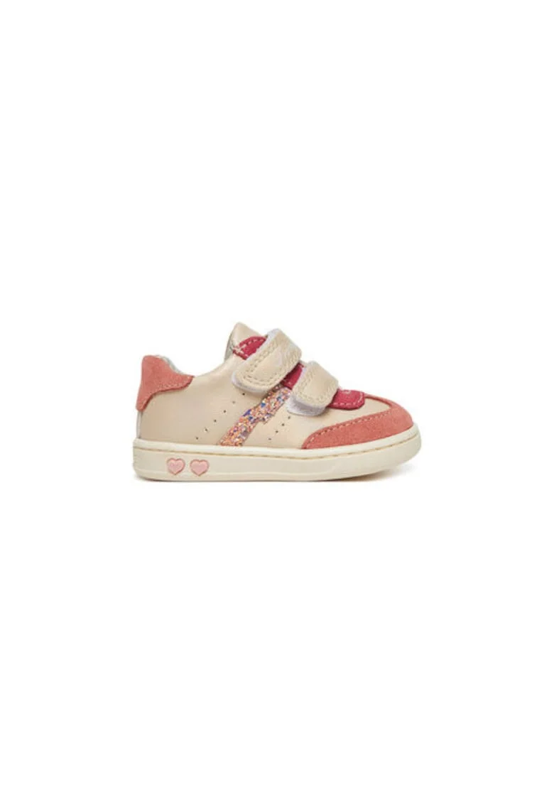Adidasi fete  7903400, Piele naturala, Bej