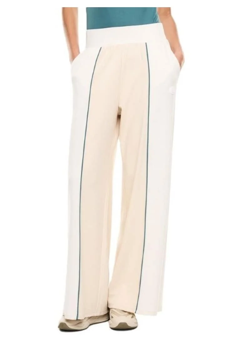 Pantaloni dama TRAIN SPORTING CLUB W PANTS,  Bumbac, Crem, Crem