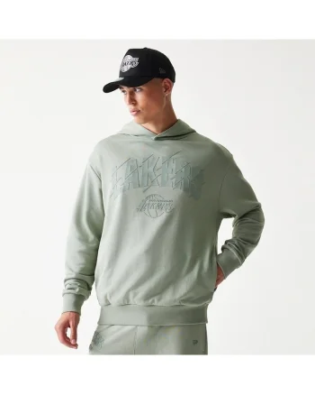 Hanorac barbati NBA CORE PLUS OS HOODIE,  Bumbac, Verde, Verde