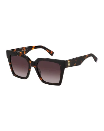 Ochelari de soare patrati, Auriu/Negru/Portocaliu mandarina