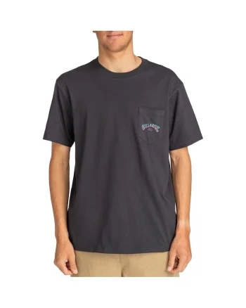 Tricou barbati bumbac  STACKED ARCH NEGRU, Negru