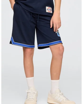 Pantaloni scurti cu buzunare, Albastru royal/Alb optic/Bleumarin