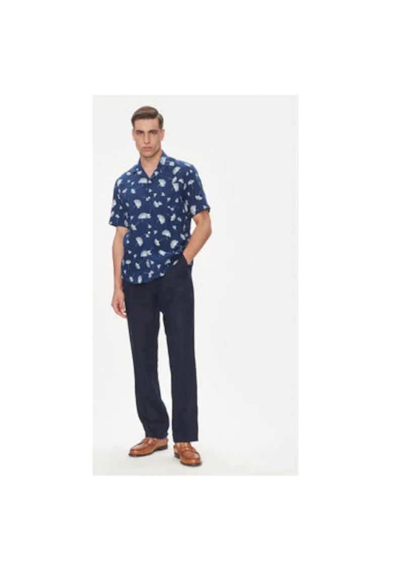 Camasa barbati  C6 45610.0486, In, 3XL INTL, Bleumarin