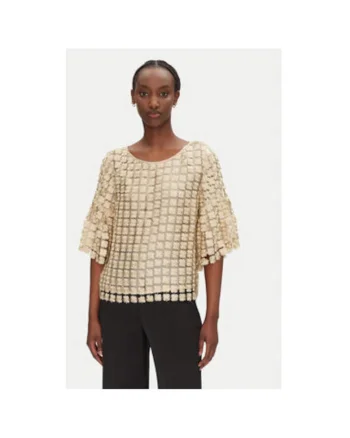 Bluza dama  BBW4529, Poliester, Auriu, Auriu