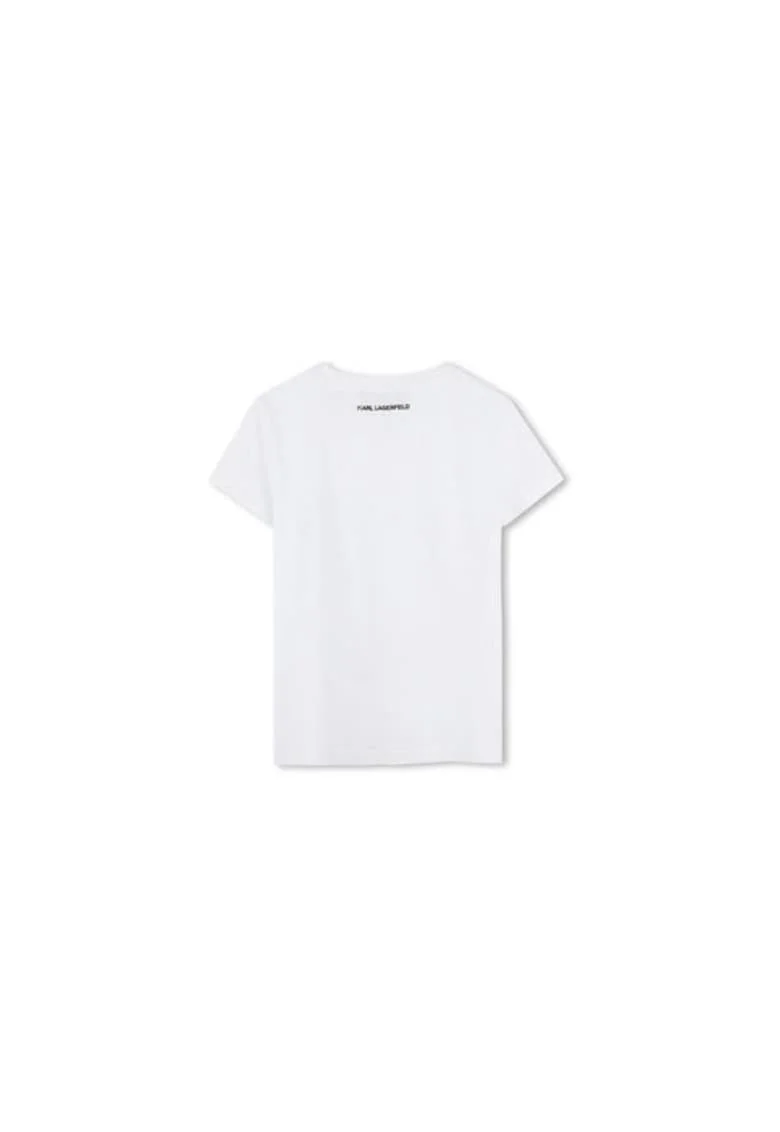 Tricou fete  Z30494 10, Bumbac/Modal, Alb, Alb