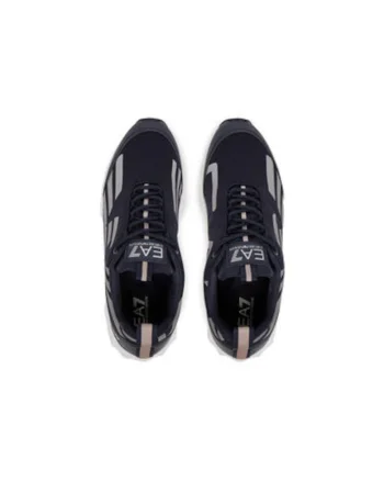 Pantofi sport barbati, X8X217 XK433,  Emporio Armani, Textil, Albastru