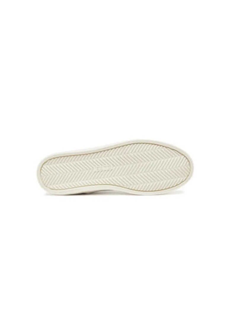 Pantofi sport dama, W421-HL-VC, D A T E, Piele naturala, Alb