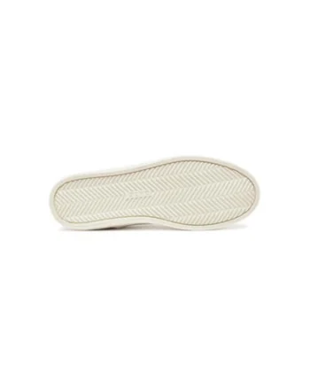 Pantofi sport dama, W421-HL-VC, D A T E, Piele naturala, Alb