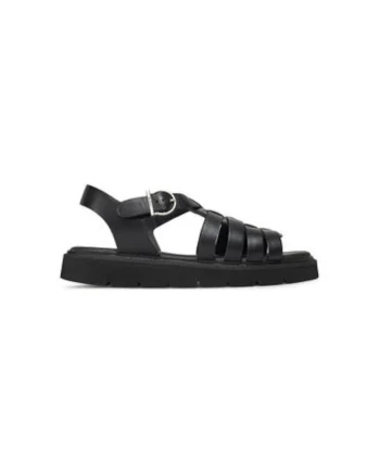Sandale dama, LFO0757BK51,  Piele naturala, Negru