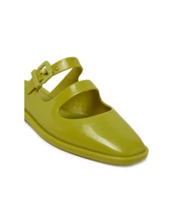 Slapi dama, M 36122,  Sintetic, Verde, Verde